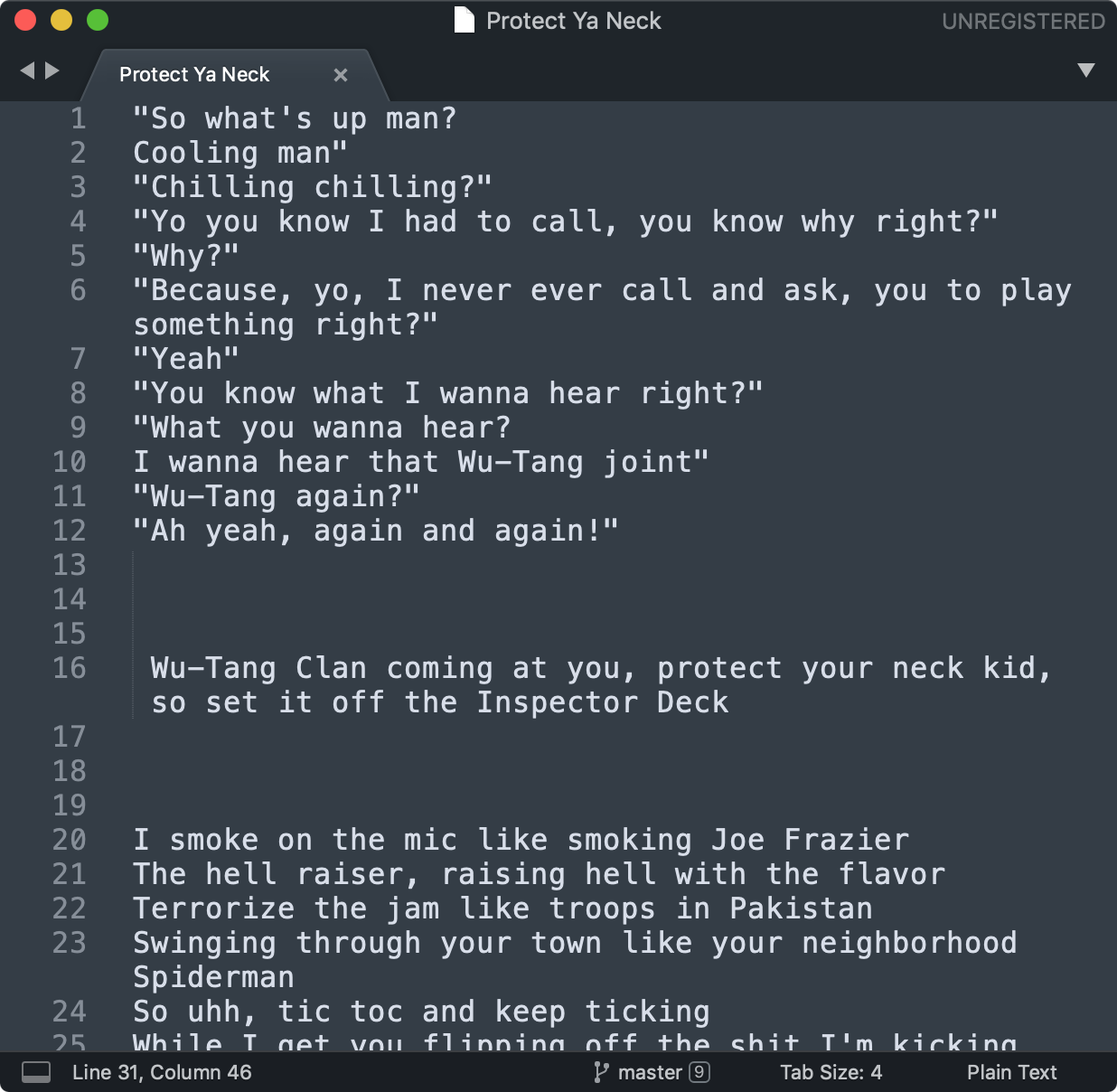 Dev Blog 1: Wu-Trump | Drew Graham